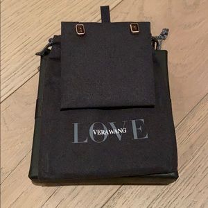 Zales Vera Wang Love Smoky Quartz Earrings NWT